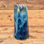 Vase blå effekt, høyde 19 cm