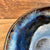 Skål stor, blå og naturbrun, 23 * 8 cm