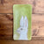 Fat, serveringsfat, lys grønn hare, ca 20*10 cm
