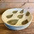 Skål, serveringsfat, bladmønster, 26 cm
