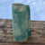 Vase turkis stein, høyde 20 cm