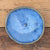 Skål med kråkebolle mønster, lys blå, 13 cm