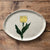 Fat med blomst, ca 14 * 19 cm